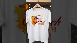 Jodhpur Printed Ganesh Utsav T Shirts Blue City’s Festive Art in Full Display