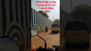 Short Ride In My Yamaha R15 V2 | Today's Ride Update 🏍#short #shorts