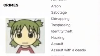 how many crimes has yotsuba commited