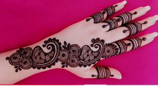 Easy Simple Diwali special Latest Stylish mehndi design | Mehandi ka design| Mehndi designs| Mehandi