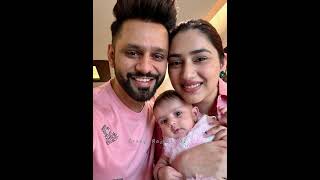 Rahul Vadiya ❣️Disha Parmar ❤️ with her baby.....Pic Collection Status Video