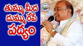 తుమ్ము మీద దుమ్ము రేపే పద్యం | Kopparapu Kavulu | Garikipati Narasimha Rao