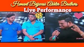 Rising Star India Season 2 | Hemant Brijwasi & Akhter Brothers performance Live