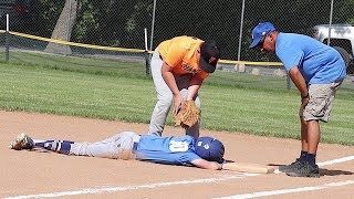 ⚾️HELMET SAVES BATTERS HEAD at Baseball Game ⚾️ Giants vs Dodgers