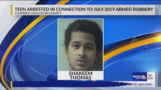 OCSO: Teen arrested in connection to July 2019 armed robbery on Okaloosa Island