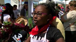 Hundreds of Las Vegas students host nation’s largest student-run farmers market