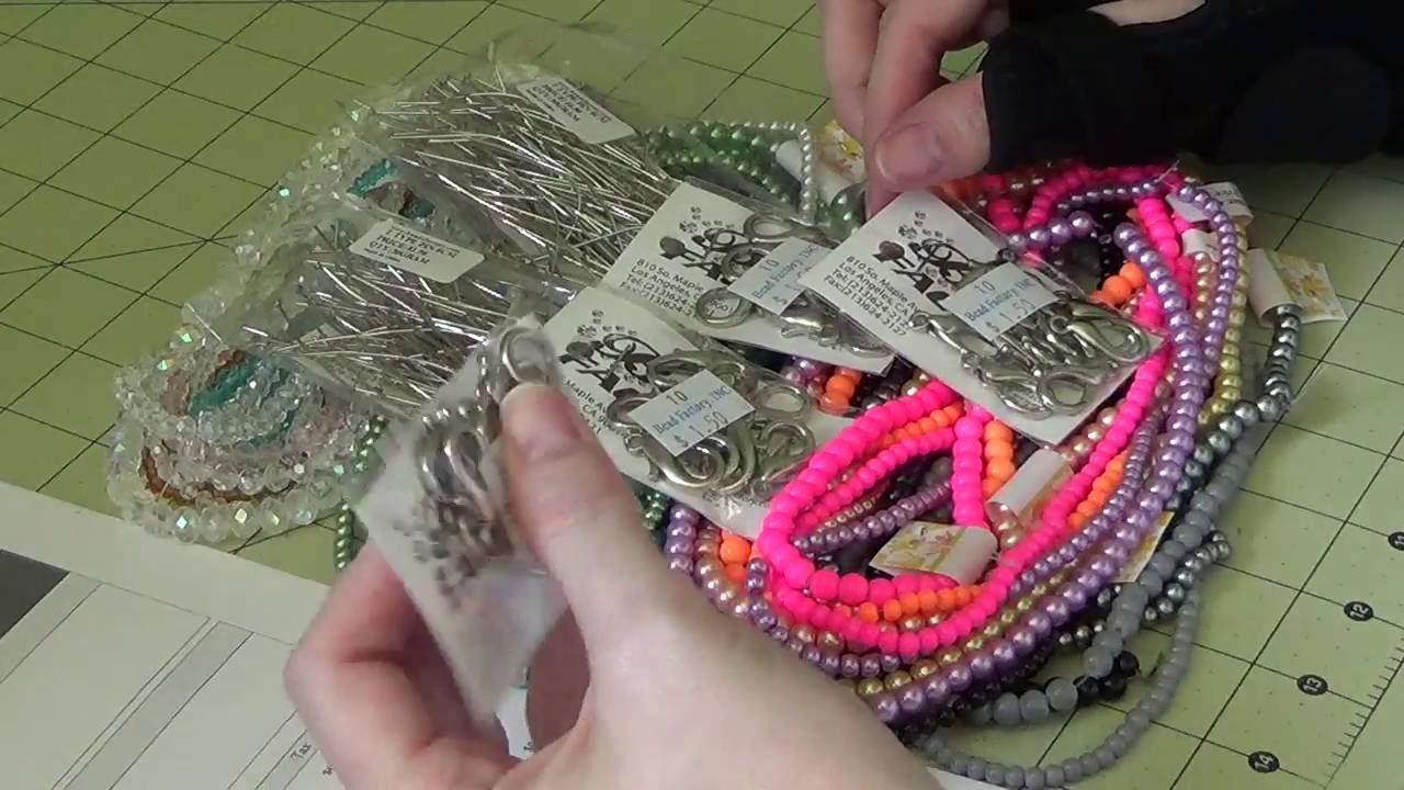 Bead Factory Haul 7 1 16 Youtube