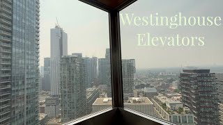 Awesome Revamped Westinghouse Elevators at The Hilton Hotel in Downtown Toronto 6/6/2023