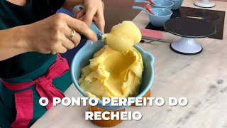 Aprenda o PONTO DO RECHEIO perfeito para seus bolos | Maria Inez Cakes