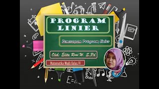 Penerapan Program Linier || Program Linier