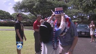 President of Mid-Pacific Institute becomes U.S. citizen