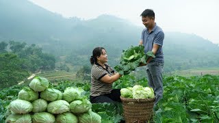 Go pick cabbage, make cabbage rolls - go to class reunion for kids|Simple Life DH