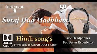 Kabhi Khushi Kabhi Gham -relaxing music- dolby audio hindi song.
