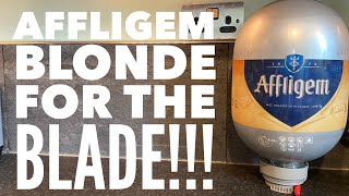 Affligem Blonde On The Blade Beer Dispenser!! | Belgian Craft Beer Review