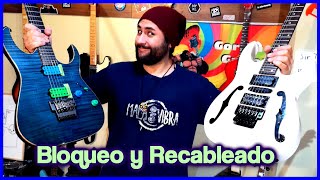 ¿Cómo bloqueo un FLOYD ROSE? (también hice cableados nuevos)