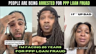 PPP Loan Scammers Are Finally Going To Jail For Fraud..Everyone's Nervous Now That The List Came Out