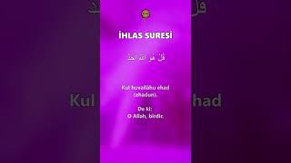 İhlas Suresi | fussilet Kuran Merkezi