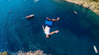 Cliff Jumping Italy – creating a Contiki Legend in 4K!