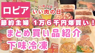 【LOPIA】Japanese Home Cooking ♪¥16,000 worth of groceries and freezing storage