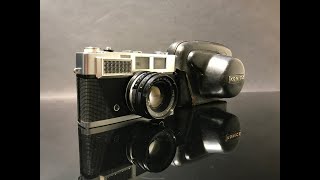 Konica SIII經典機械底片相機附原廠皮套C050121