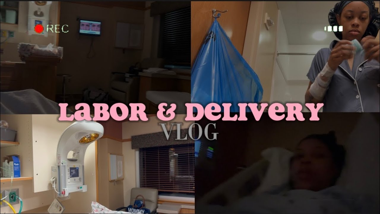 Labor Delivery Vlog Induced At 37 Weeks First Time Mom Labor