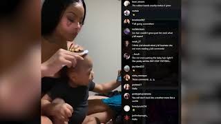 Alexis Sky and Baby on Instagram Live | February 8th, 2020