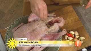 Kanon eller kalkon i Nyhetsmorgon-köket? - Nyhetsmorgon (TV4)