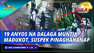 Suspek sa tangkang pagdukot sa isang babae sa Caloocan City, hinahanting na