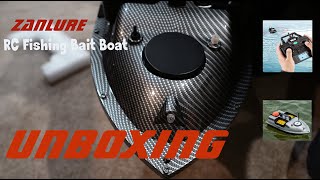 ZANLURE RC Fishing Bait Boat/ Τηλεκατευθυνόμενο βαρκάκι ψαρέματος - UNBOXING