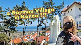 Namhae, Korea | German Village, Boriam Temple, terrace fields, beaches \u0026 cafes