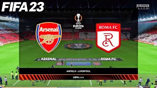FIFA 23 | Arsenal vs AS Roma - UEFA Europa League Final - PS5 Gameplay