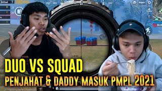 ANAK & BAPAK DUO VS SQUAD !! YOODO GANK PUN AUTO SURRENDER TENGOK KELINCAHAN GAMEPLAY MEREKA !!!