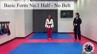 Basic Form No.1 Half - No Belt