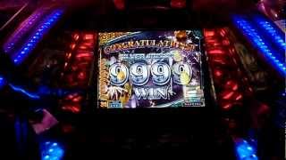 メダルゲームで9999枚の大当たり！【GrandCross Chronicle　9999WIN】