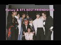 BTS & Halsey Being BEST FRIENDS For 7 Minutes Straight!