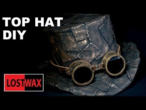 How To Make A Top Hat, DIY Steampunk Fashion Pattern Tutorial How To Make A Top Hat, DIY Steampunk Fashion Pattern Tutorial