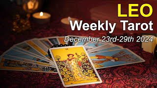 LEO WEEKLY TAROT READING \