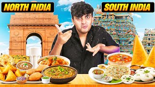 Trying North India vs South India Food