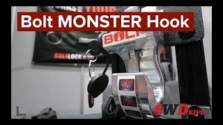 Monster Swivel Hook with Bolt Lock Technology