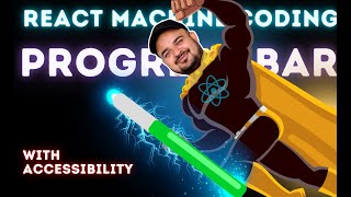 Progress Bar in ReactJS with Accessibility - React Machine Coding Interview Questions #reactjs