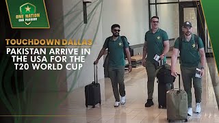 Touchdown Dallas! 🛬 | Pakistan Arrive in the USA for the T20 World Cup | PCB | MA2A