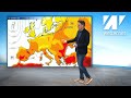 achtung jetzt geht s los unwetter und schwere gewitter bald folgt große hitze 35 °c bis 39 °c