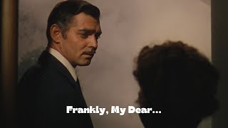 Frankly, My Dear…: Rhett Butler’s Exit Scene | Gone with the Wind