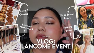 Vlog : GRWM The Easiest Eye Makeup & Lancome Event