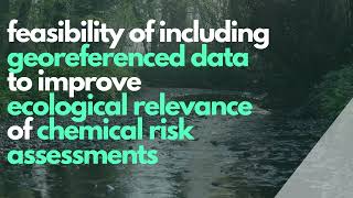 Including georeferenced data to improve ecological relevance of chemical risk assessment