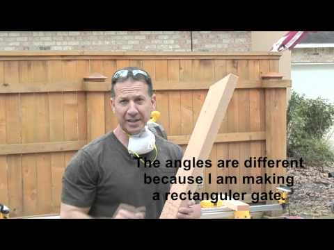 Build a 12 ft gate that will not SAG! Build a 12 ft gate that will not SAG!