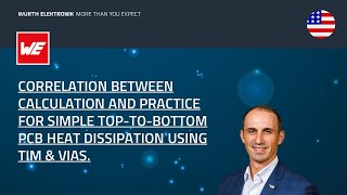 Correlation between Calculation & Practice for Simple TOP-to-BOTTOM PCB Heat Dissipation