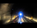 Driving in the Faroes: unlit, one lane tunnels