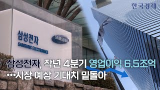 HK영상｜삼성전자, 작년 4분기 영업이익 6.5조 억...시장 예상 기대치 밑돌아