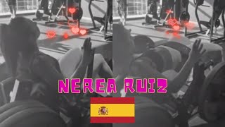 Nerea Ruiz doing Hip Thrusts 🥵